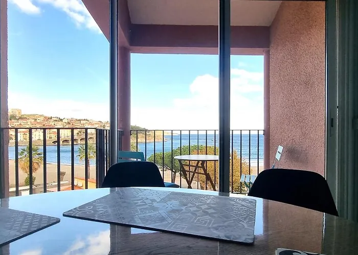 Lägenhet Vue Terrasse Clim Wifi Banyuls-sur-Mer